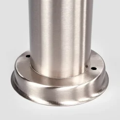 Lindby sokkelampe Kristof, stål, 45 cm høj, E27