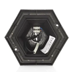 sokkellampe Nane, 42 cm, lygte, saltvandsresistent, E27^Lindby New