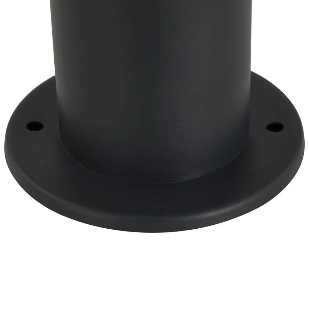 Lindby sokkellampe Statius, højde 45 cm, antracit, stål