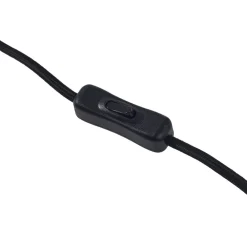 Lindby Solomia bordlampe, grøn, jern, Ø 20 cm