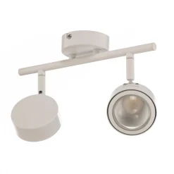spotlight Jyla, hvid, linse, 4.200 K, 2-lys, GX53^Lindby Outlet