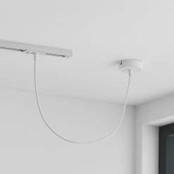 Lindby Gang|Skinnesystem>strømforsyning Linaro, hvid, 1-faset system