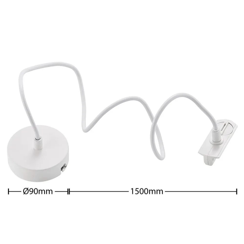 Lindby Gang|Skinnesystem>strømforsyning Linaro, hvid, 1-faset system