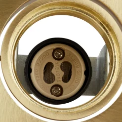 Lindby Sunil indbygningsspot, satin guld