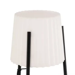 Lindby terrasselampe Jaimy, 148 cm, stativ, aluminium^Lucande