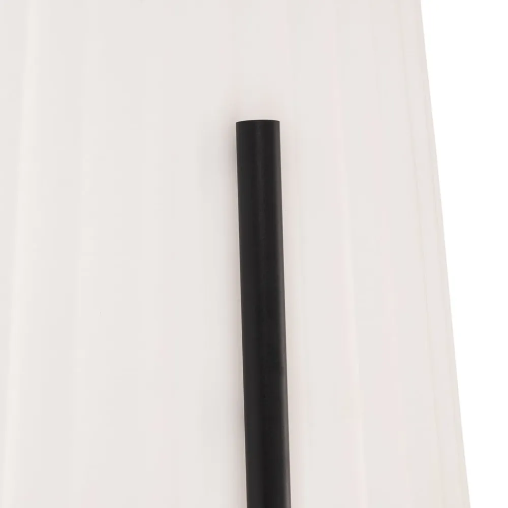 Lindby terrasselampe Jaimy, 148 cm, stativ, aluminium^Lucande