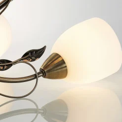 Thaddeus loftlampe, 5 lyskilder højde 31 cm^Lindby Outlet