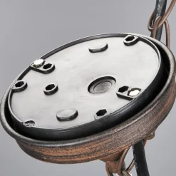 udendørs hængelampe Eddie, rust, metal, IP44, E27^Lindby Online