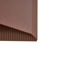 Lindby udendørs LED-væglampe Anlira, brun, op og ned, IP65