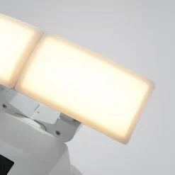 udendørs LED-væglampe Nikias, 30 cm, sensor, 2 lyskilder, hvid^Lindby Outlet