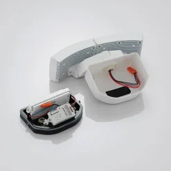 udendørs LED-væglampe Nikias, 30 cm, sensor, 2 lyskilder, hvid^Lindby Outlet