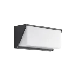 udendørs LED-væglampe Malim, 25 cm, antracit, IP65^Lindby Outlet