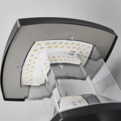 udendørs LED-væglampe Askan, 24 cm, stål, IP44^Lindby Outlet