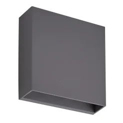 udendørs LED-væglampe Ugar, 13 cm, antracit, op/ned^Lindby Sale