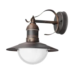 udendørs LED-væglampe Clea, bredde 24 cm, metal^Lindby New