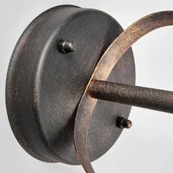 udendørs LED-væglampe Clea, bredde 24 cm, metal^Lindby New