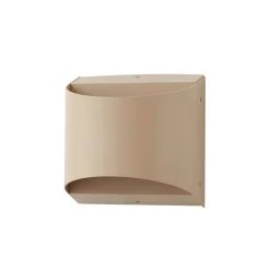 udendørs LED-væglampe Lenore, beige, metal, 13,5 cm^Lindby Hot