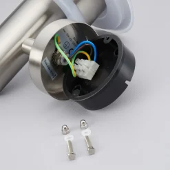 udendørs LED-væglampe Lillie, sensor, højde 19 cm^Lindby New