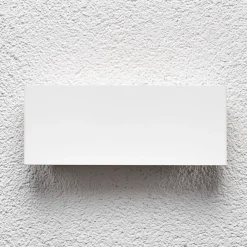 udendørs LED-væglampe Safira, metal, op/ned, IP44^Lindby Discount