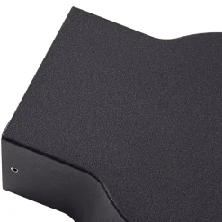 udendørs LED-væglampe Jesiba, antracit, aluminium, Ø 16cm^Lindby Sale