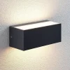 udendørs LED-væglampe Nienke, 23 cm, saltvandsresistent, IP65^Lindby Hot