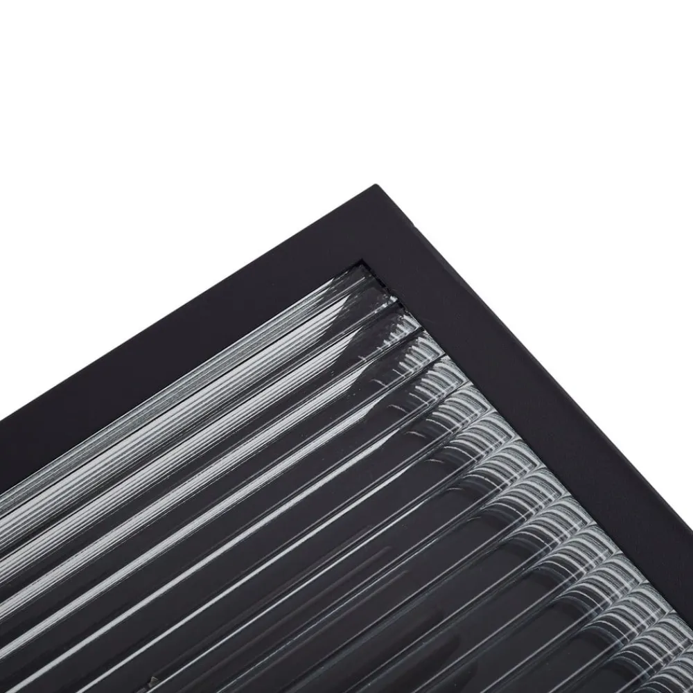 Lindby Udendørs Loftlamper>udendørs loftlampe Bolgar, sort, metal, glas