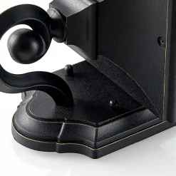 udendørs væglampe Cerys, sort, plast, højde 37 cm^Lindby Sale