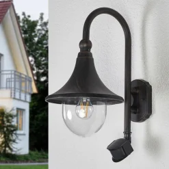 Lindby Væglampe Med Sensor|Terrassebelysning><noscript><img width=