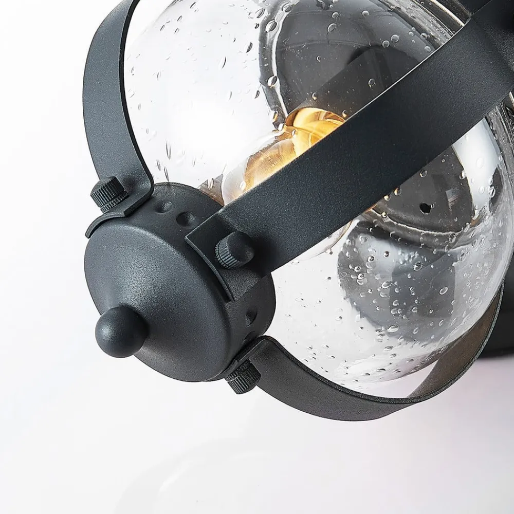 Lindby Terrassebelysning|Væglamper>udendørs væglampe Farley, 40 cm, mørkegrå, IP44, E27