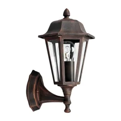 udendørs væglampe Lamina, fatning i bunden, lygte, E27^Lindby Clearance