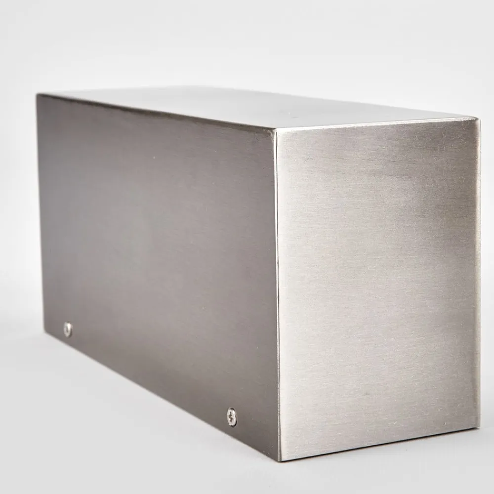 udendørs væglampe Leonora, 20 cm, kantet, stål^Lindby Clearance