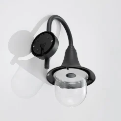 Lindby udendørs væglampe Nalevi, 41 cm, saltvandsresistent, E27, IP44