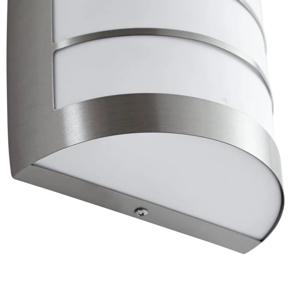 Lindby Terrassebelysning|Væglamper>udendørs væglampe Noyan, 20 cm, stål, IP44, E27