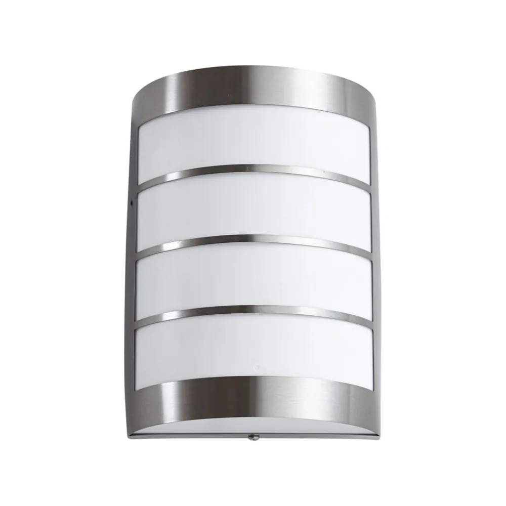 Lindby Terrassebelysning|Væglamper>udendørs væglampe Noyan, 20 cm, stål, IP44, E27