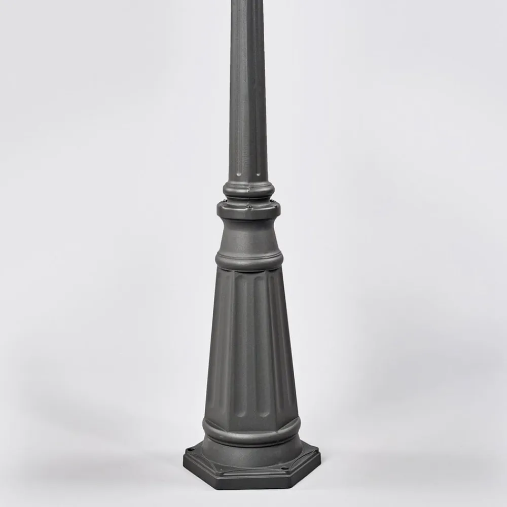 udendørslampe Edana, 212 cm, 3 lyskilder, antracit, E27, IP44^Lindby Online