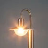 Lindby vejlampe Damion, 140 cm, stål, E27, IP44