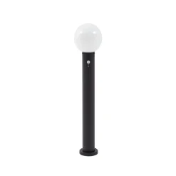 vejlampe Dangan, hvid, 90 cm, glas, sensor^Lindby