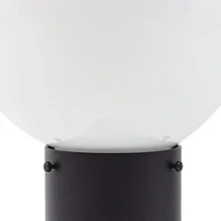 vejlampe Dangan, hvid, 90 cm, glas, sensor^Lindby