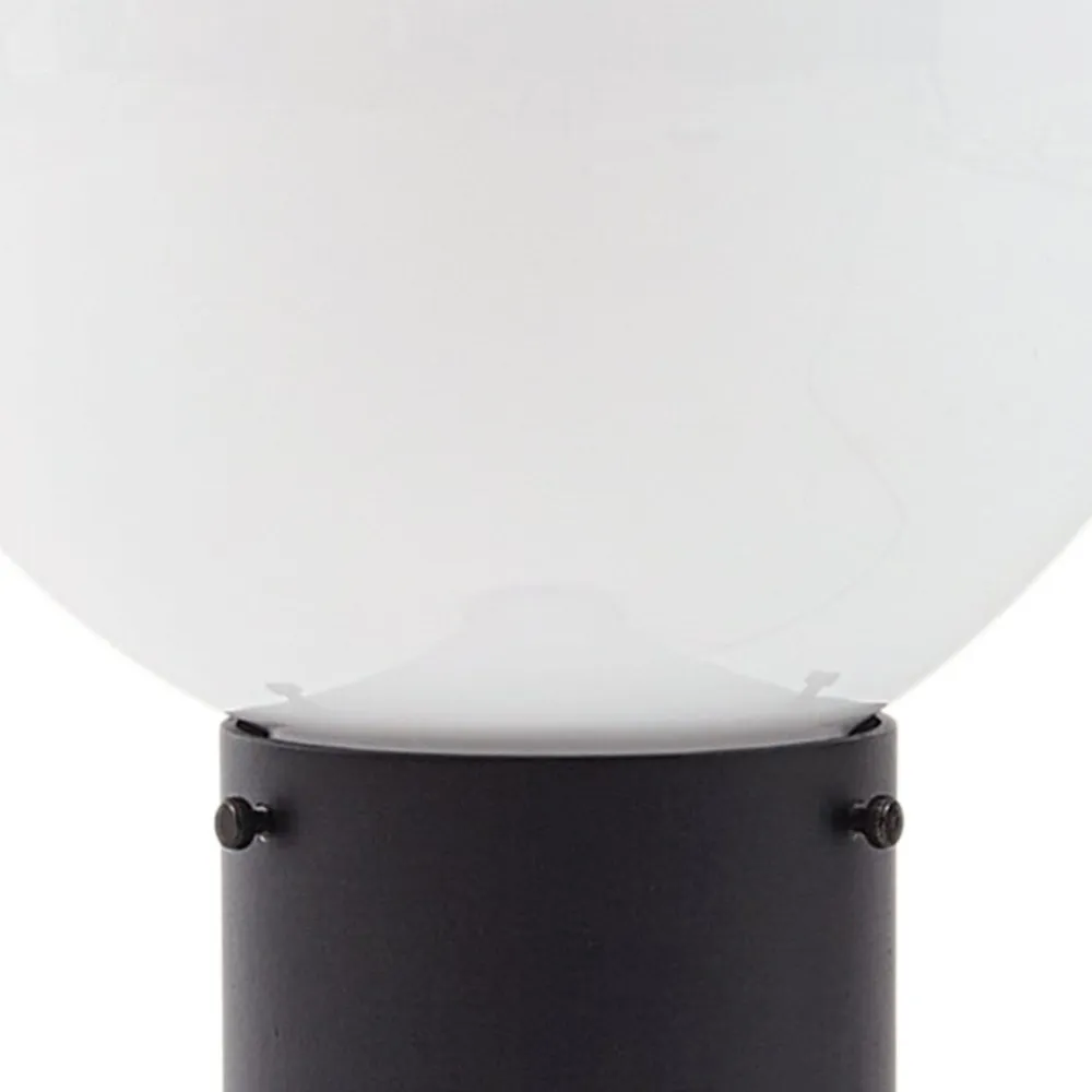 vejlampe Dangan, hvid, 90 cm, glas, sensor^Lindby