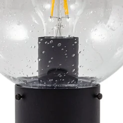 vejlampe Dangan, klar, 90 cm, glas, sensor^Lindby Outlet