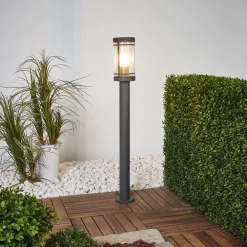 vejlampe Djori, 80 cm, antracit, stål, E27^Lindby Sale