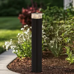 vejlampe Halvar, 50 cm, sort, IP65, GU10^Lindby Clearance