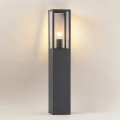vejlampe, højde 80 cm, antracit metal^Lindby Best