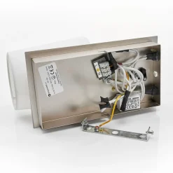 væglampe Aiden, hvid, nikkel, LED-læselampe^Lindby Best