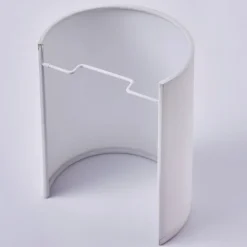 væglampe Annalisa, højde 20 cm, hvid, tekstil^Lindby Online