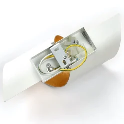 væglampe Desirio, hvid/guld, 24 cm, metal^Lindby Online