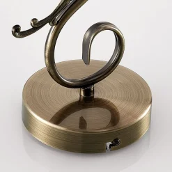 Lindby væglampe Finnick, antik messingfarve, 34 cm, E14