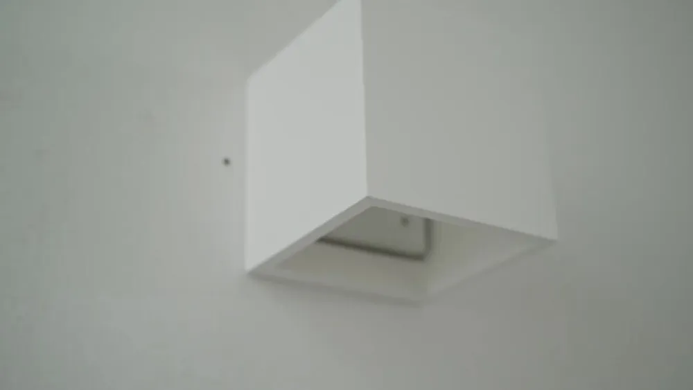 Lindby væglampe Freja, hvid, gips, G9