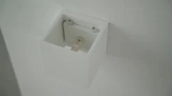 Lindby væglampe Freja, hvid, gips, G9