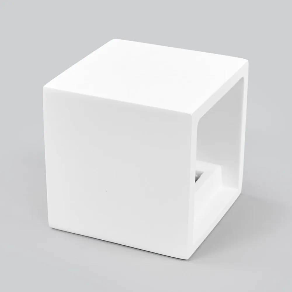 Lindby væglampe Freja, hvid, gips, G9